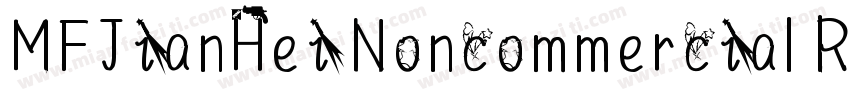 MFJianHei Noncommercial Regular字体转换